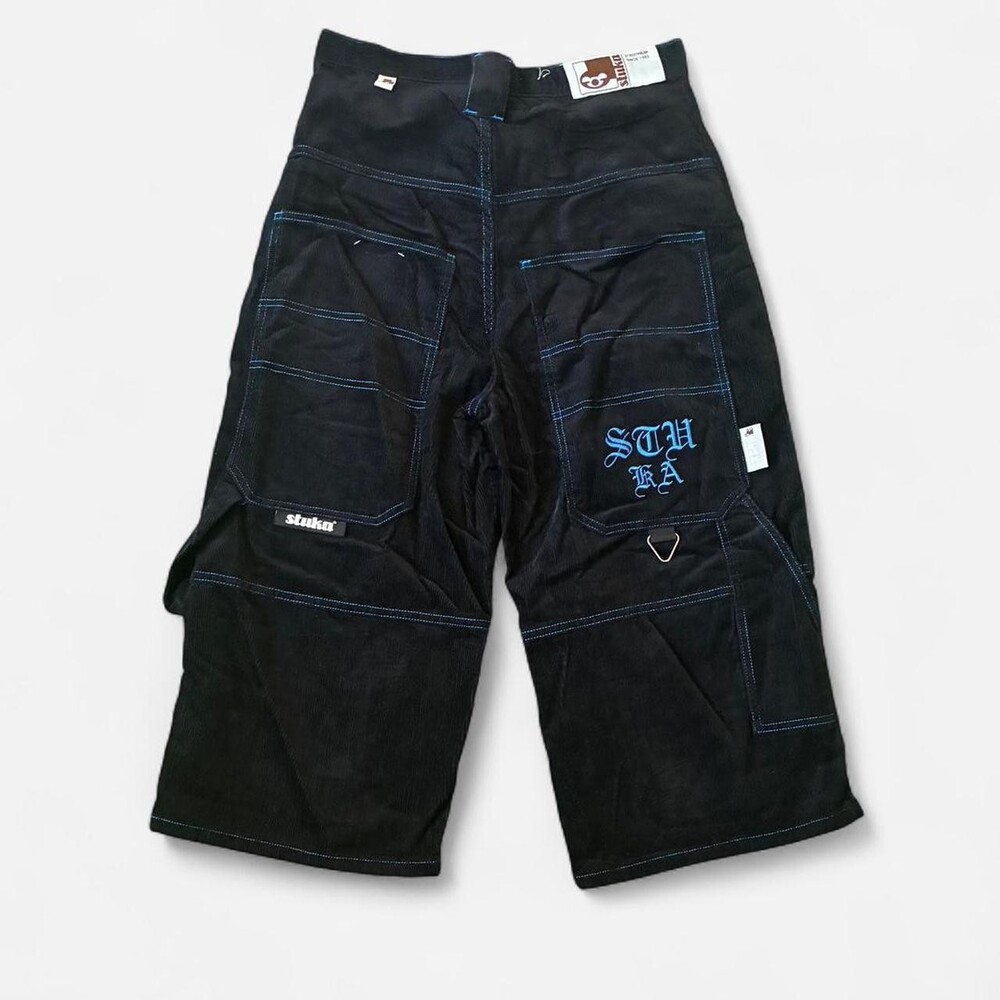 Vintage 2000s Stuka Corduroy Long Shorts